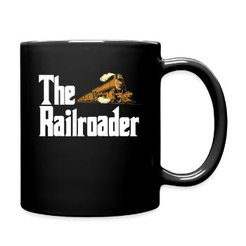 Railroad - Full Colour Mug - black - Right
