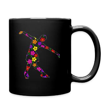 Figure Skating Skates Gift - Full Colour Mug - black - Right