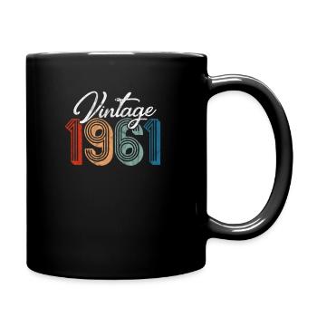 Vintage 1961 - Full Colour Mug - black - Right