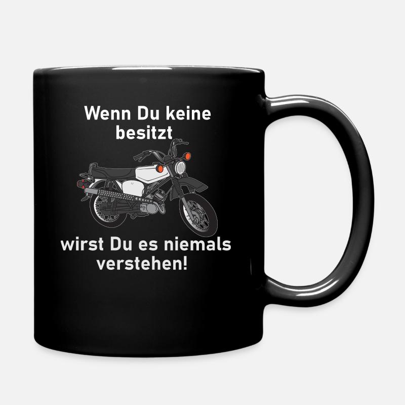 S51enduro - Tasse einfarbig - Schwarz