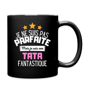 Tata fantastique cadeau tata - Mug uni - noir - Droite