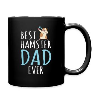 Meilleur Hamster Papa Ever - Mug uni - noir - Droite