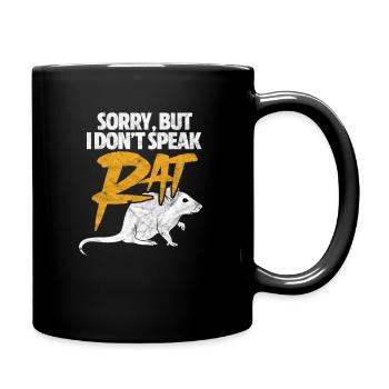 Rat - Full Colour Mug - black - Right