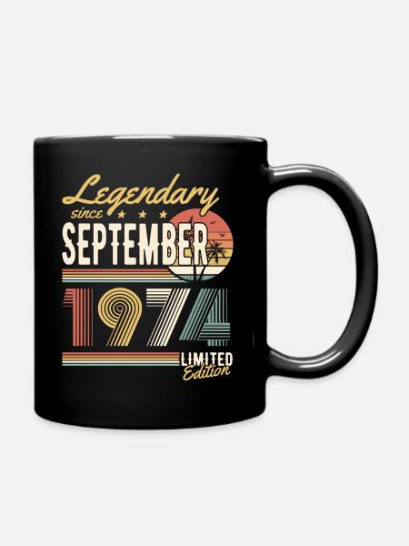 Legendary since September 1974 Limited Edition - Mug uni - noir