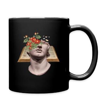 David Statue Shirt for Art Lovers - Full Colour Mug - black - Right