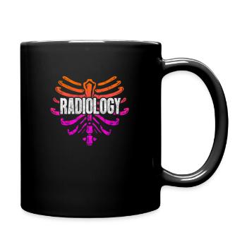 radiology - Full Colour Mug - black - Right