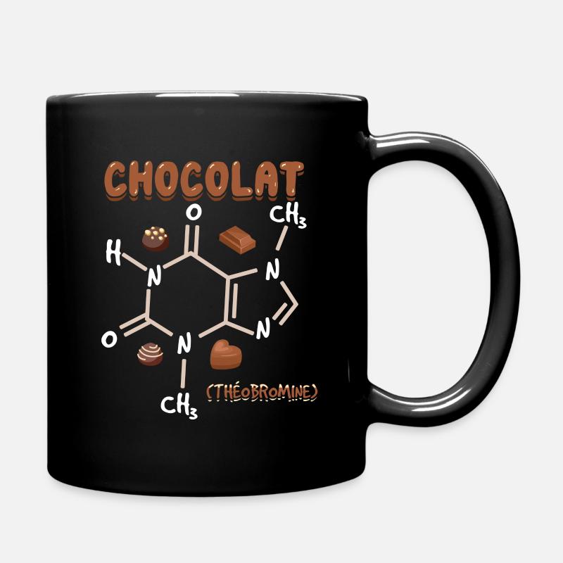 Chocolat - Mug uni - noir