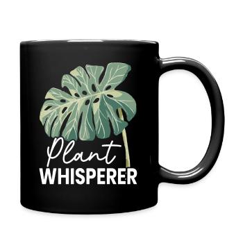 Plant Whisperer Agriculture Farmer - Full Colour Mug - black - Right