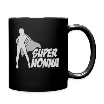 Super Nonna migliore del mondo Idee Regali - Tasse einfarbig - Schwarz - Rechts