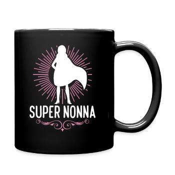 Super Nonna migliore del mondo Idee Regali - Tasse einfarbig - Schwarz - Rechts