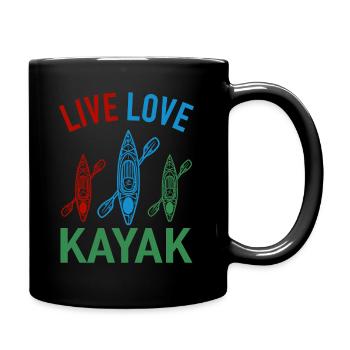 Kayak Kayak Canoë Kayak - Mug uni - noir - Droite