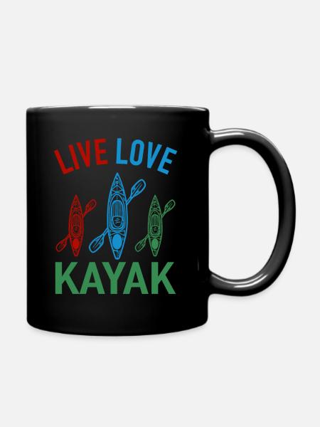 Kayak Kayak Canoë Kayak - Mug uni - noir