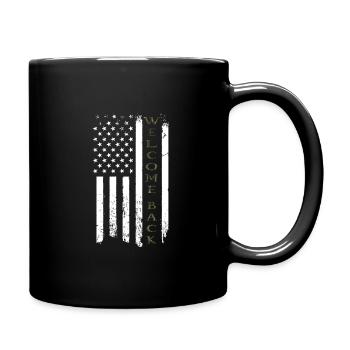 Welcome Back Patriot Flag - Mug uni - noir - Droite