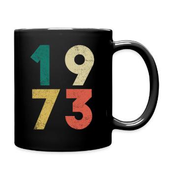 Vintage Anniversaire Rétro 1973 - Mug uni - noir - Droite