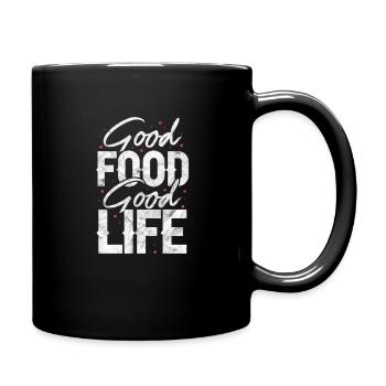 Cuisinier - Mug uni - noir - Droite