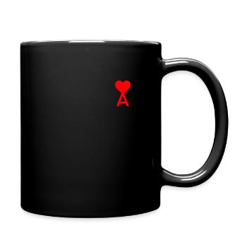 Poker A Love ASS Heart - Full Colour Mug - black - Right