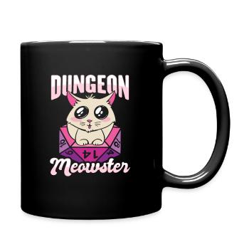 Dungeon Meowster Shirt pour RPG Gamer - Mug uni - noir - Droite