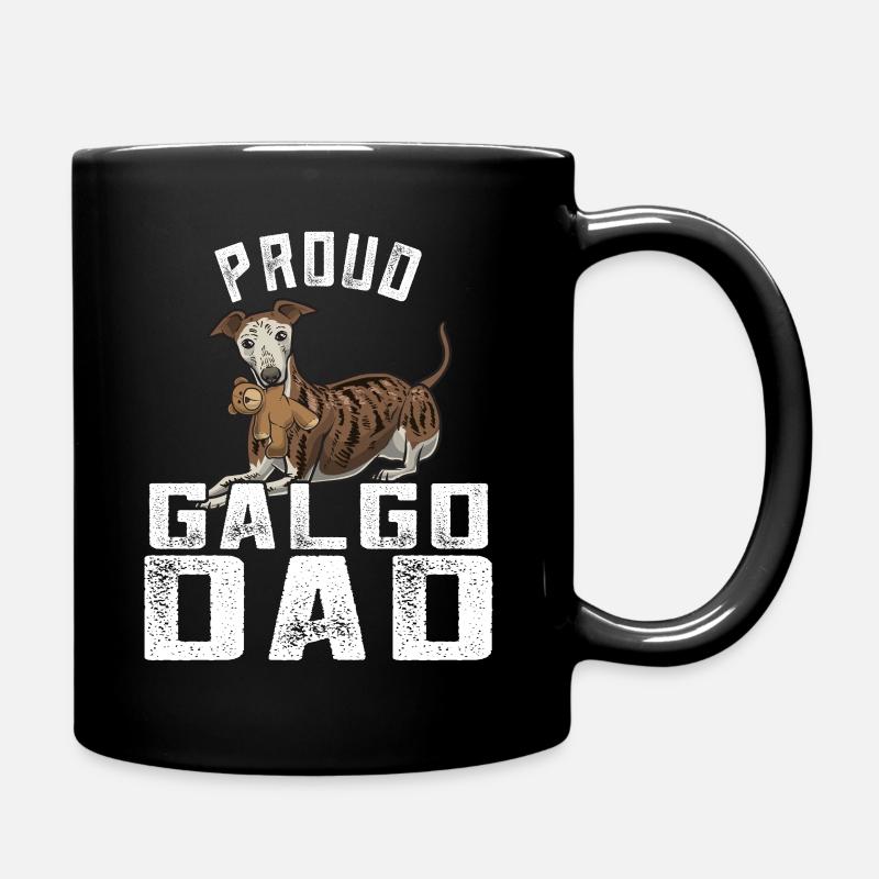 Galgo Espanol Papa - Mug uni - noir