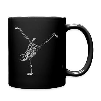 Breakdance Breakdancer Breakdancing - Tasse einfarbig - Schwarz - Rechts