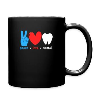 Dentist Dentist Dentist Teeth Gift - Full Colour Mug - black - Right