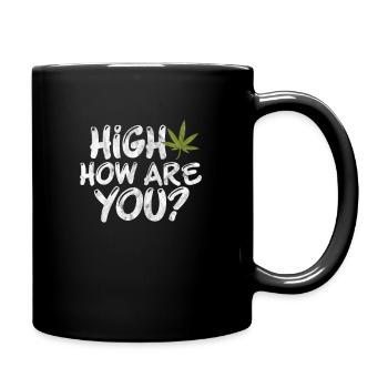 Cannabis - Mug uni - noir - Droite