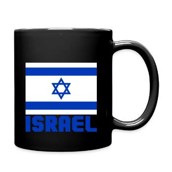 Israël - Mug uni - noir - Droite