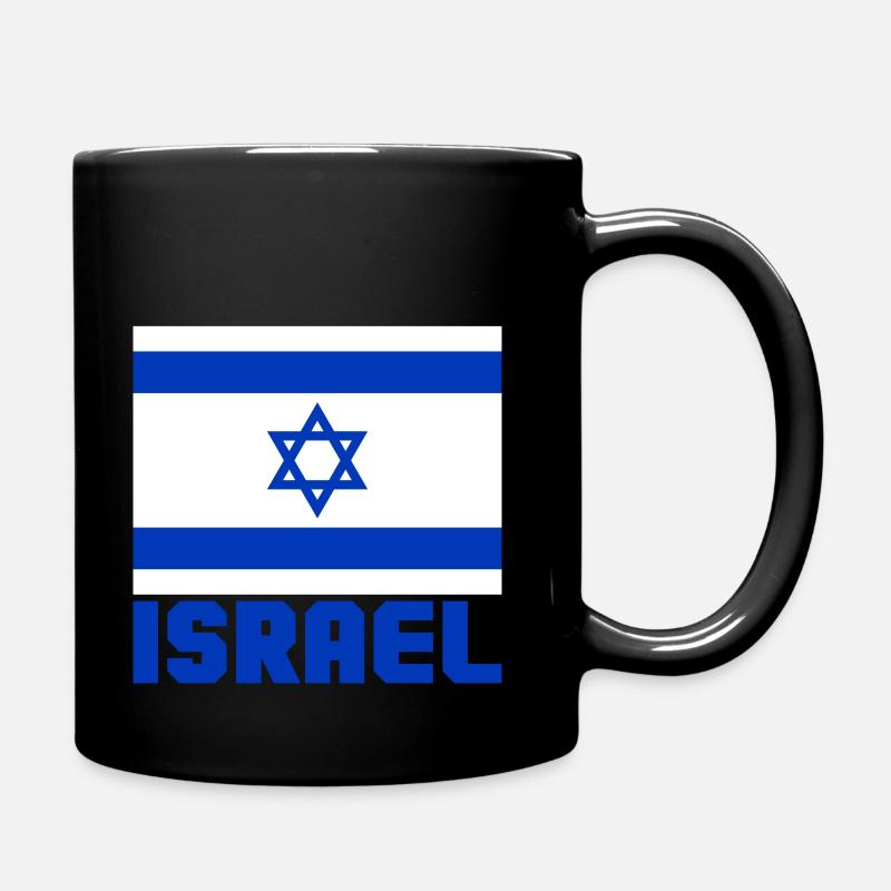 Israel - Full Colour Mug - black