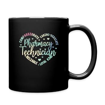 Pharmacie pharmacie pharmacienne cadeau - Mug uni - noir - Droite