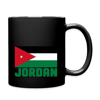 Jordanie - Mug uni - noir - Droite