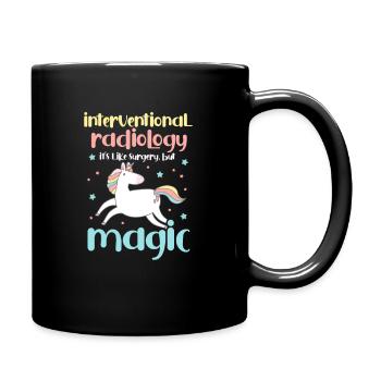 Radiology Radiologist Röntgen Rad Tech Gift - Full Colour Mug - black - Right