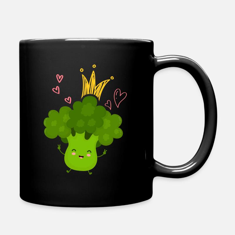 Brocolis - Mug uni - noir