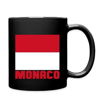 Monaco - Mug uni - noir - Droite