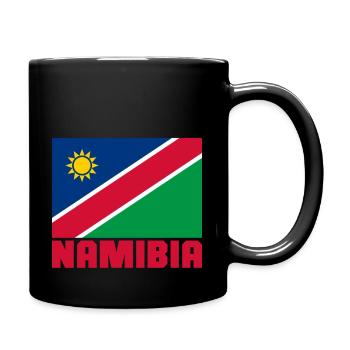 Namibia - Tasse einfarbig - Schwarz - Rechts
