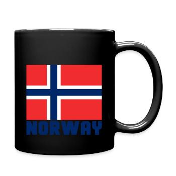 Norway - Full Colour Mug - black - Right