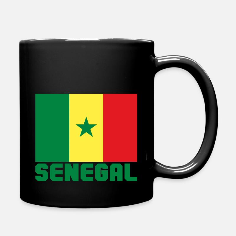Sénégal - Mug uni - noir