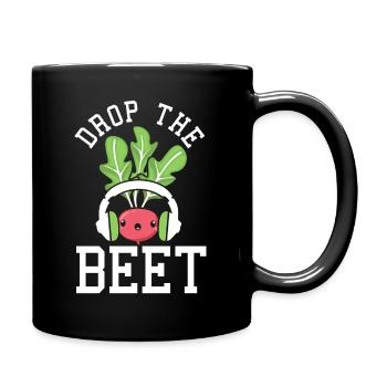 Drop The Beet Vegetarier Veganer - Mug uni - noir - Droite