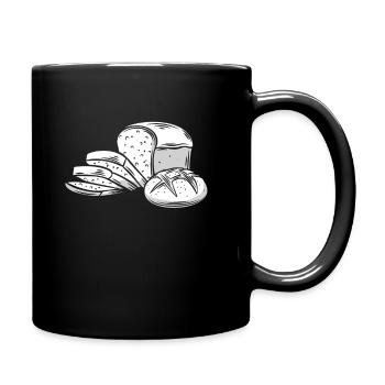 Bread - Full Colour Mug - black - Right