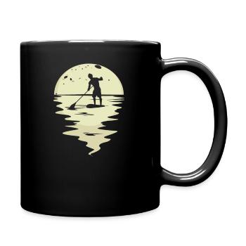 SUP Board paddleboard Stand Up Paddle paddle - Mug uni - noir - Droite