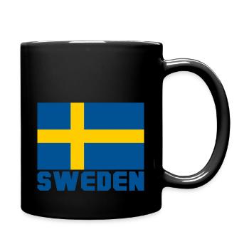 Suède - Mug uni - noir - Droite