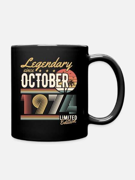 Legendary since October 1974 Limited Edition - Full Colour Mug - black