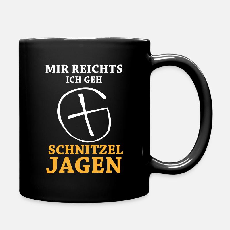 Geocaching Geocacher Schnitzeljagd GPS Cache - Tasse einfarbig - Schwarz