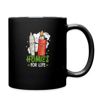 Cannabis - Mug uni - noir - Droite