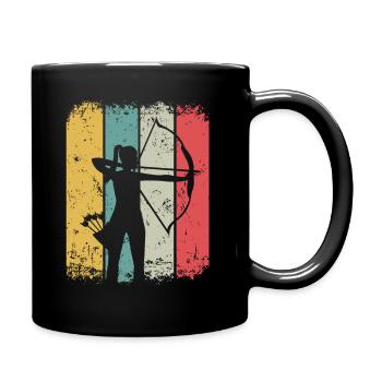 Archery Archery Archery Archer - Full Colour Mug - black - Right