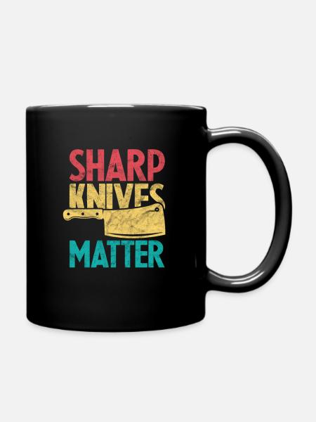 Koch - Tasse einfarbig - Schwarz