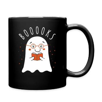 Halloween Enseignant Bibliothécaire Amateur de livres - Mug uni - noir - Droite
