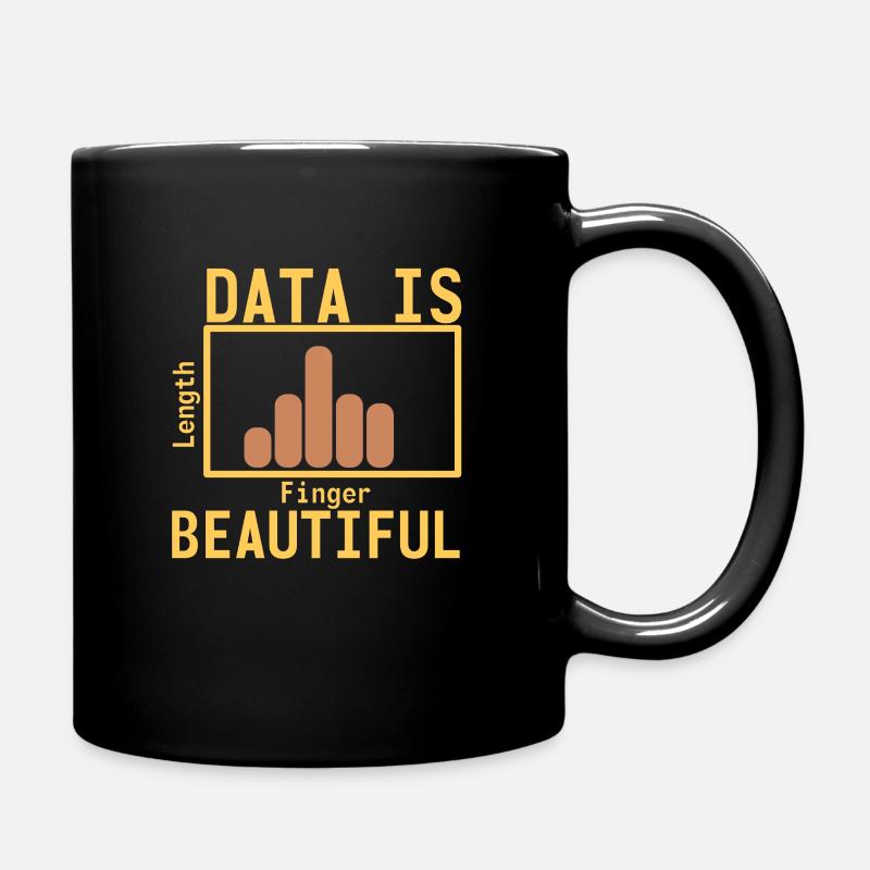 « Data Beautiful Data Science | Data Scientist » - Mug uni - noir