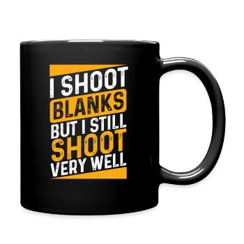 Vasectomy Surgery Shoot Blanks Swim Vasectomies - Tasse einfarbig - Schwarz - Rechts