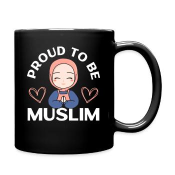 Fierté Musulman à Son Islam Musulman - Mug uni - noir - Droite