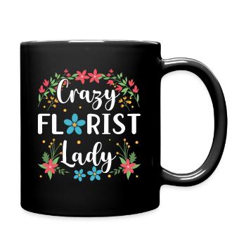 Fleurs Fleuriste fleuriste fleuriste fleuriste fleur - Mug uni - noir - Droite