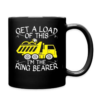 Holen Sie Sich Eine Ladung Von Diesem Ringträger - Tasse einfarbig - Schwarz - Rechts